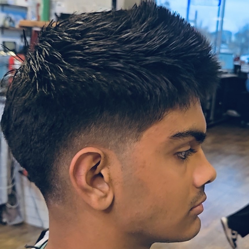 Local Barber Co Frisco Low Drop Fade haircut