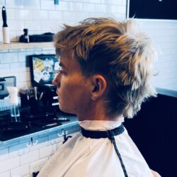 Local Barber Co Frisco Fringe Modern Mullet haircut