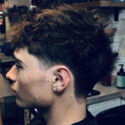 Local Barber Co McKinney Textured Crop Low Taper Fade haircut