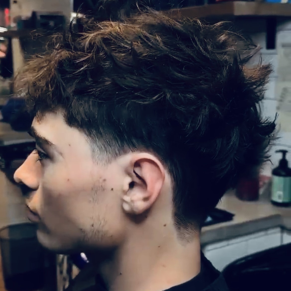 Local Barber Co McKinney Textured Crop Low Taper Fade haircut