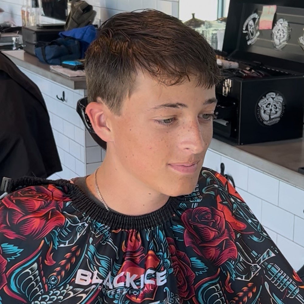 Local Barber - barbershops tapered fringe