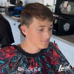Local Barber; barbershops tapered fringe